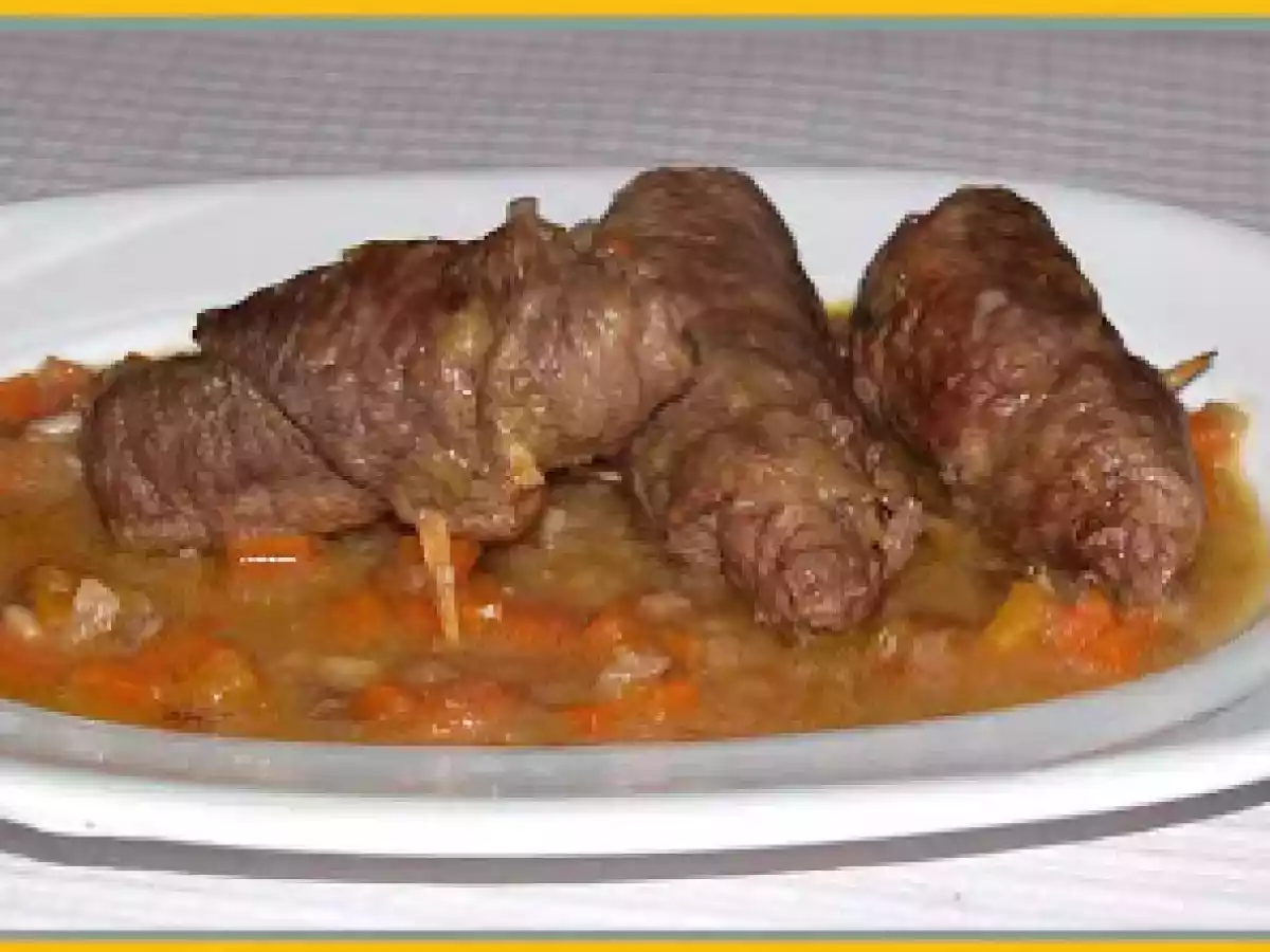 ESCALOPINES DE TERNERA RELLENOS DE QUESO