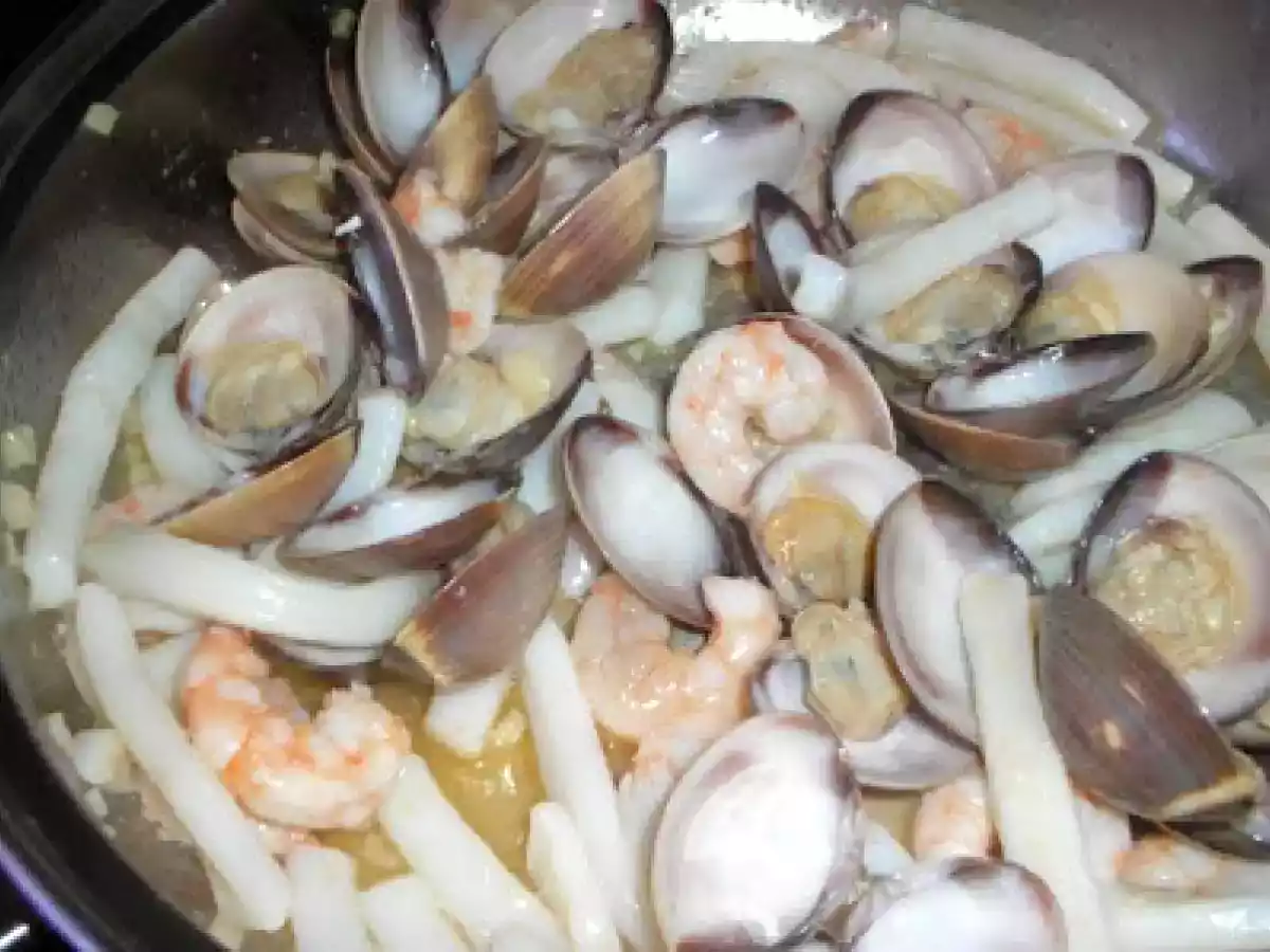 Espagueti fruto di mare - foto 4