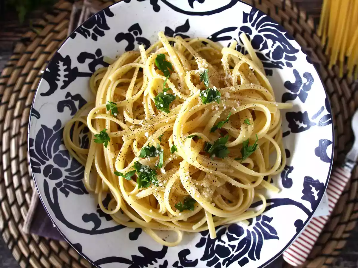 Espaguetis al limón, la verdadera receta italiana de la pasta al limone - foto 2