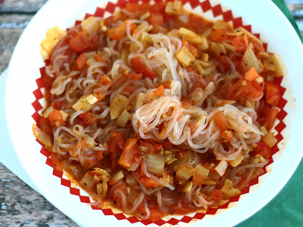 Espaguetis konjac a la provenza - foto 2