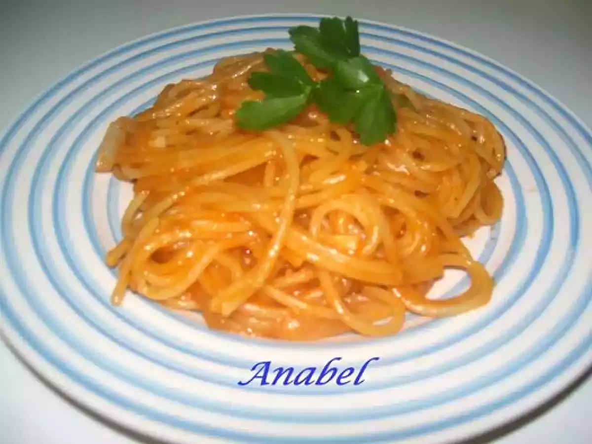 Espaguetis mexicanos