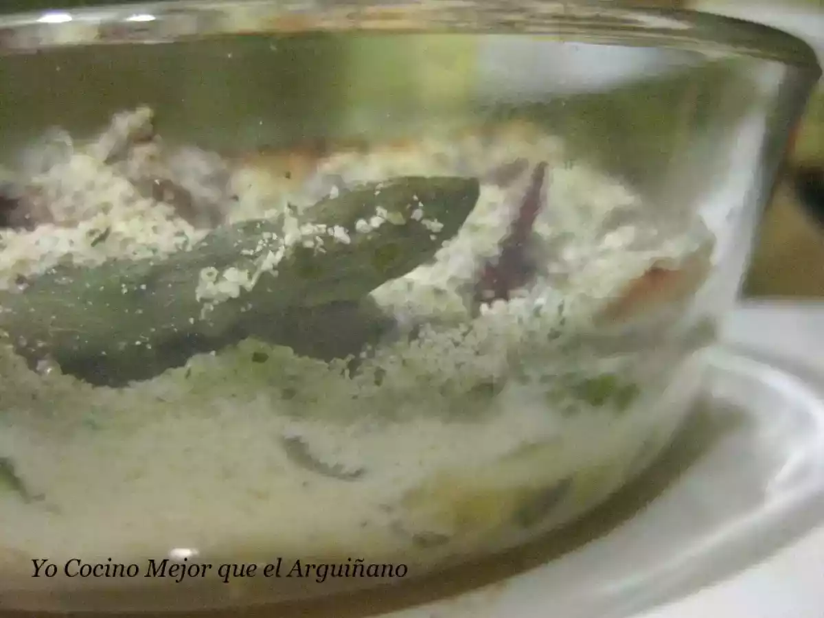 Espárragos a la Carbonara - foto 3