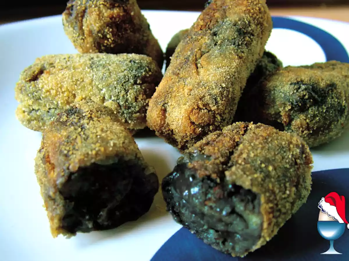 ESPECIAL SALSA NEGRA II: Croquetas negras