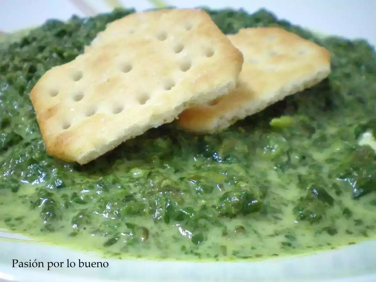 Espinacas a la crema (Chef o matic y tradicional)