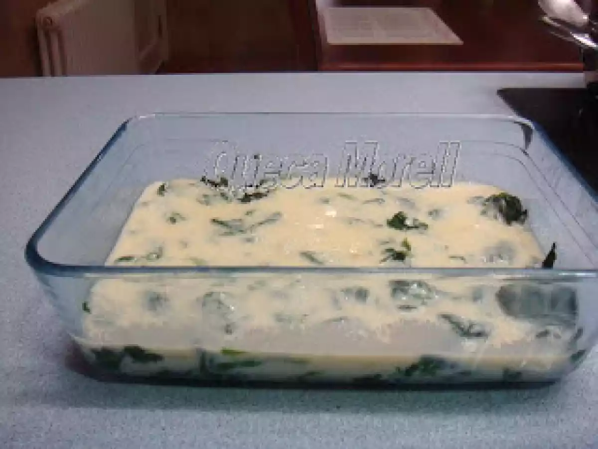 ESPINACAS CON BECHAMEL Y GRATINADAS - foto 5
