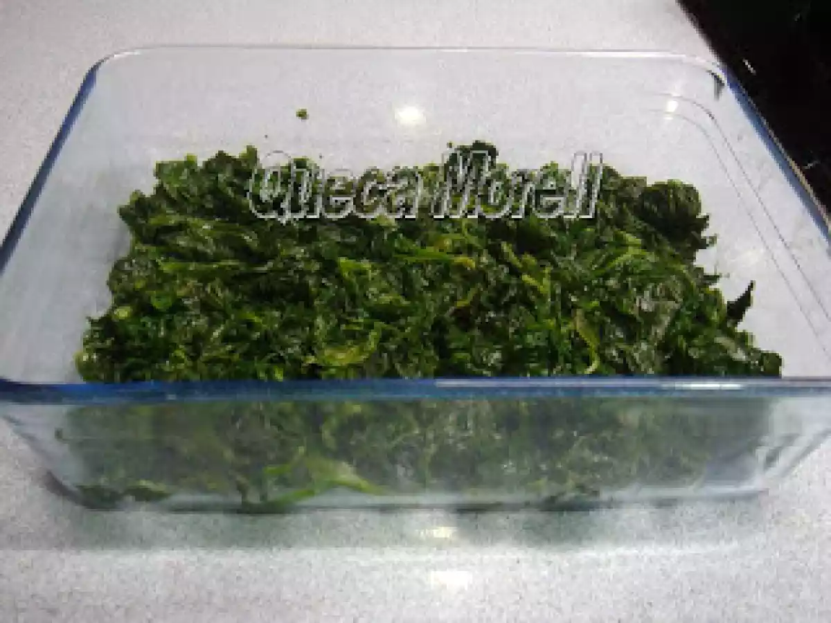 ESPINACAS CON BECHAMEL Y GRATINADAS - foto 6