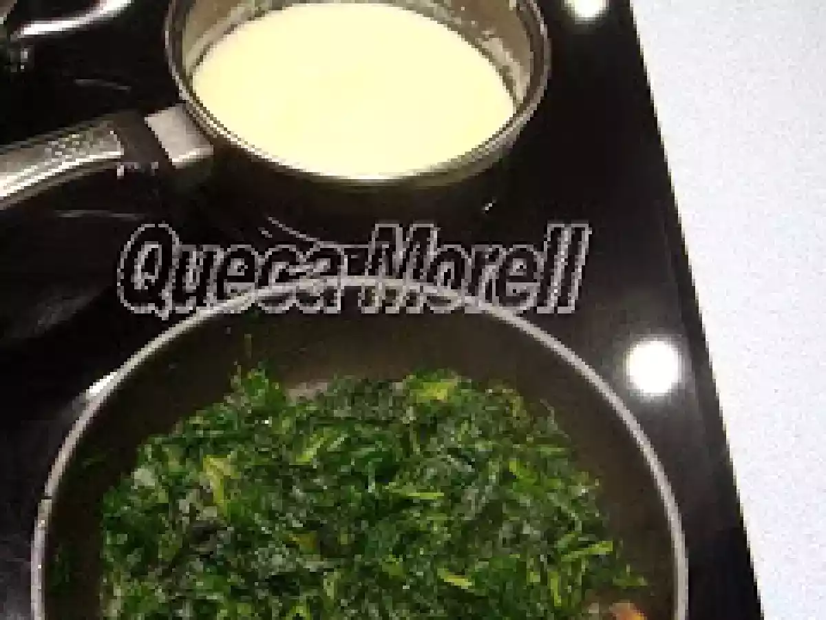 ESPINACAS CON BECHAMEL Y GRATINADAS - foto 7