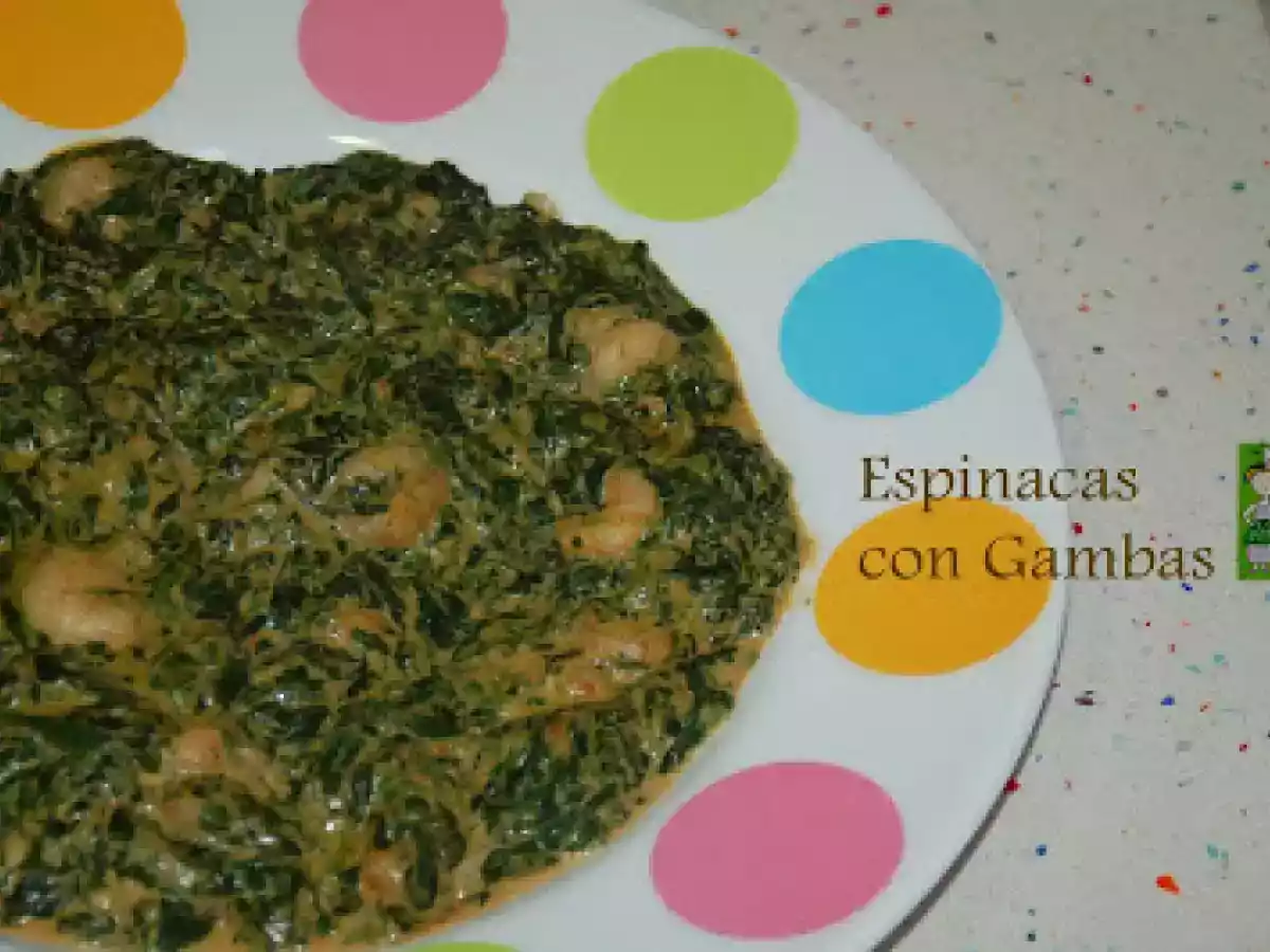 ESPINACAS CON GAMBAS