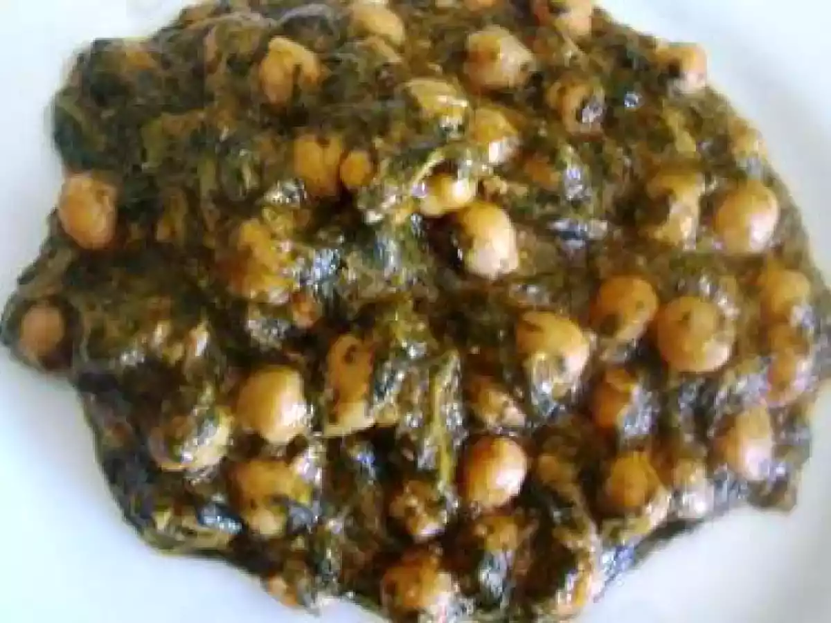 Espinacas con Garbanzos