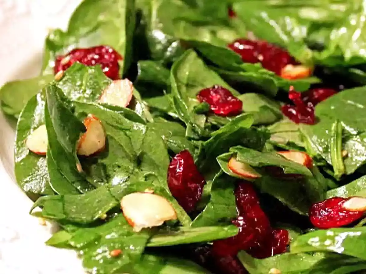 Espinacas y Arándanos