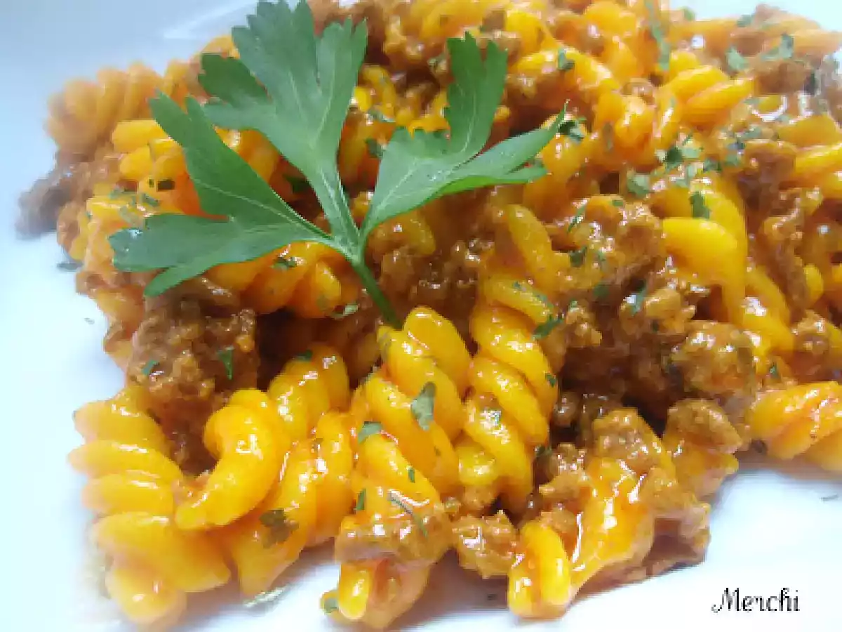 Espirales con carne picada - foto 3