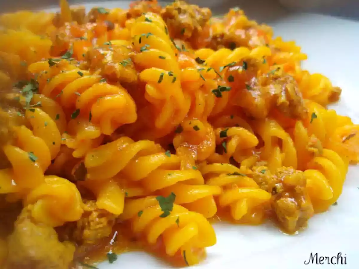 Espirales con carne picada - foto 4