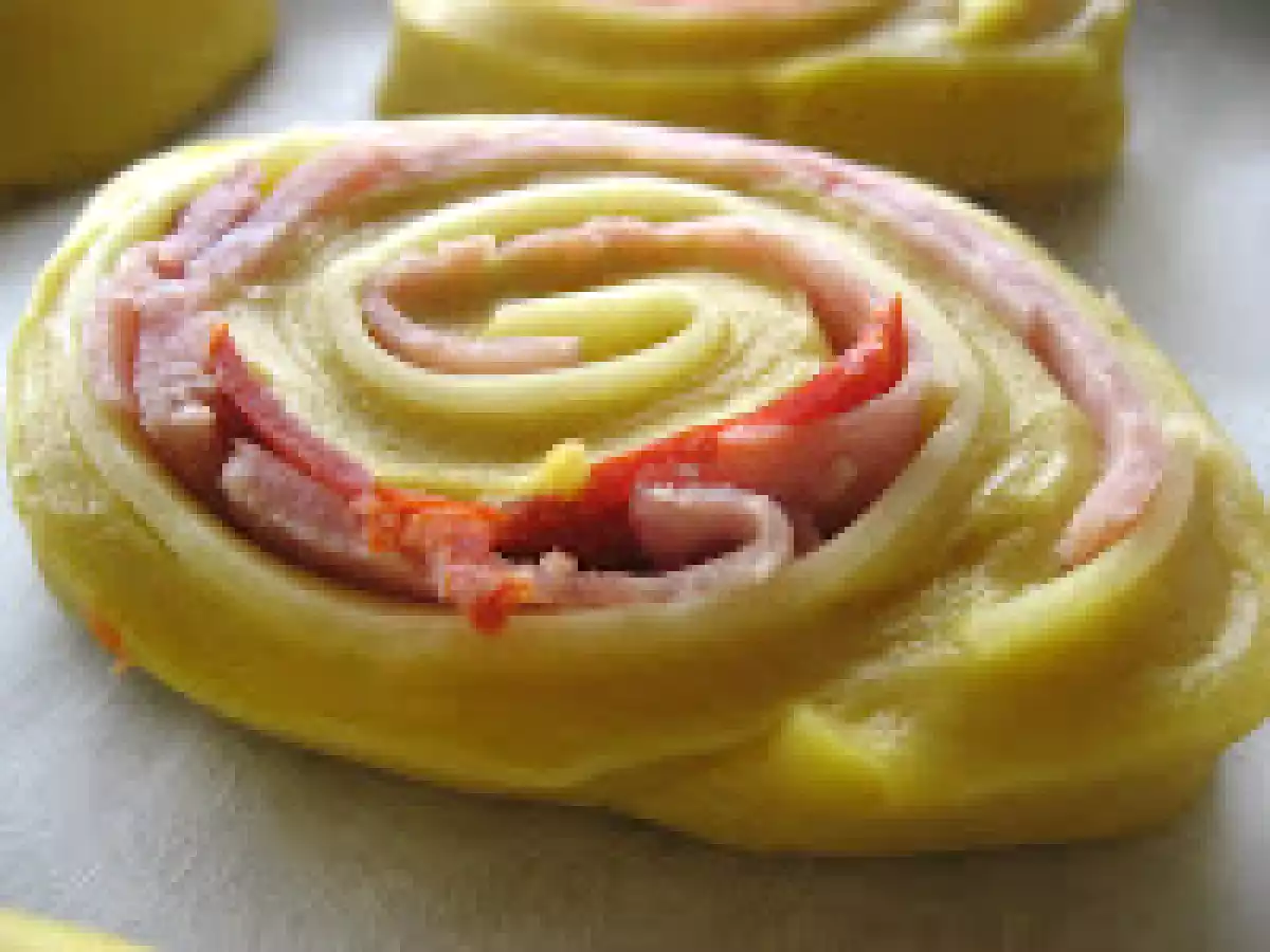 Espirales de Brioche Rellenas