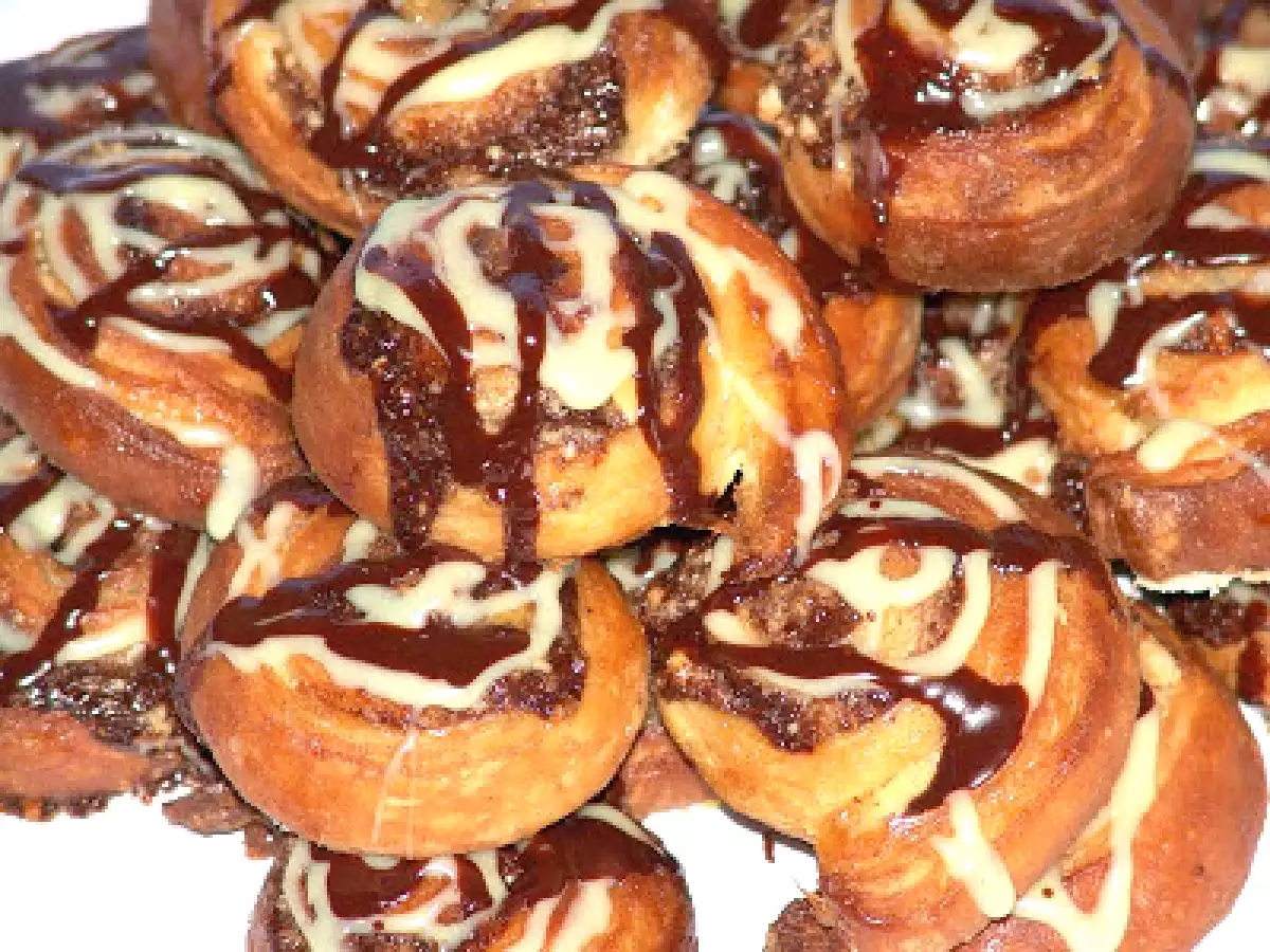 ESPIRALES DE FRUTOS SECOS Y CHOCOLATE - foto 2