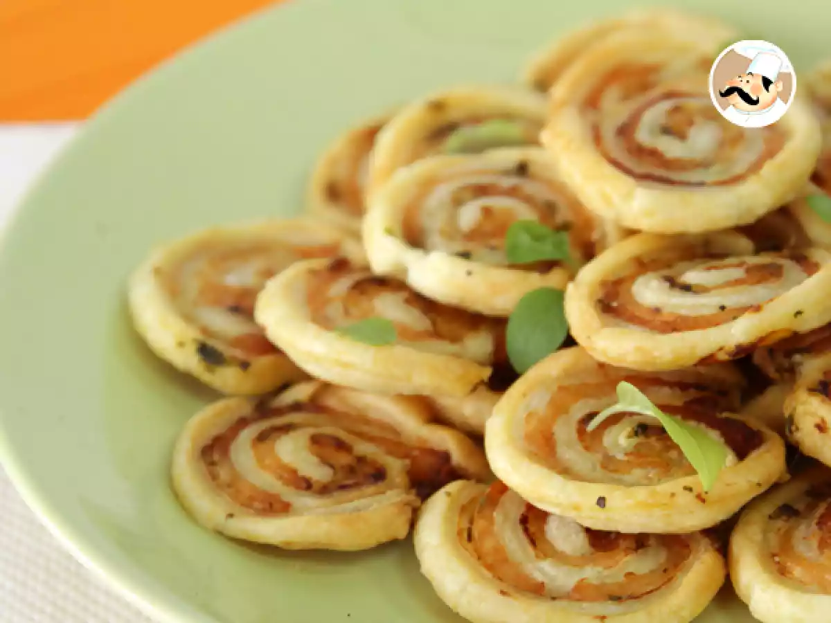 Espirales de hojaldre con salmón - foto 2