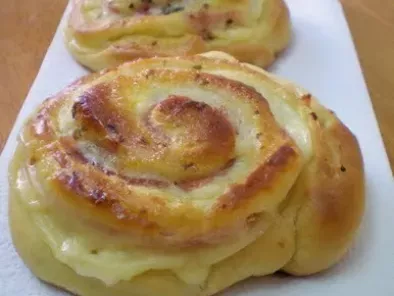 Espirales de jamón y queso (de Kisa)