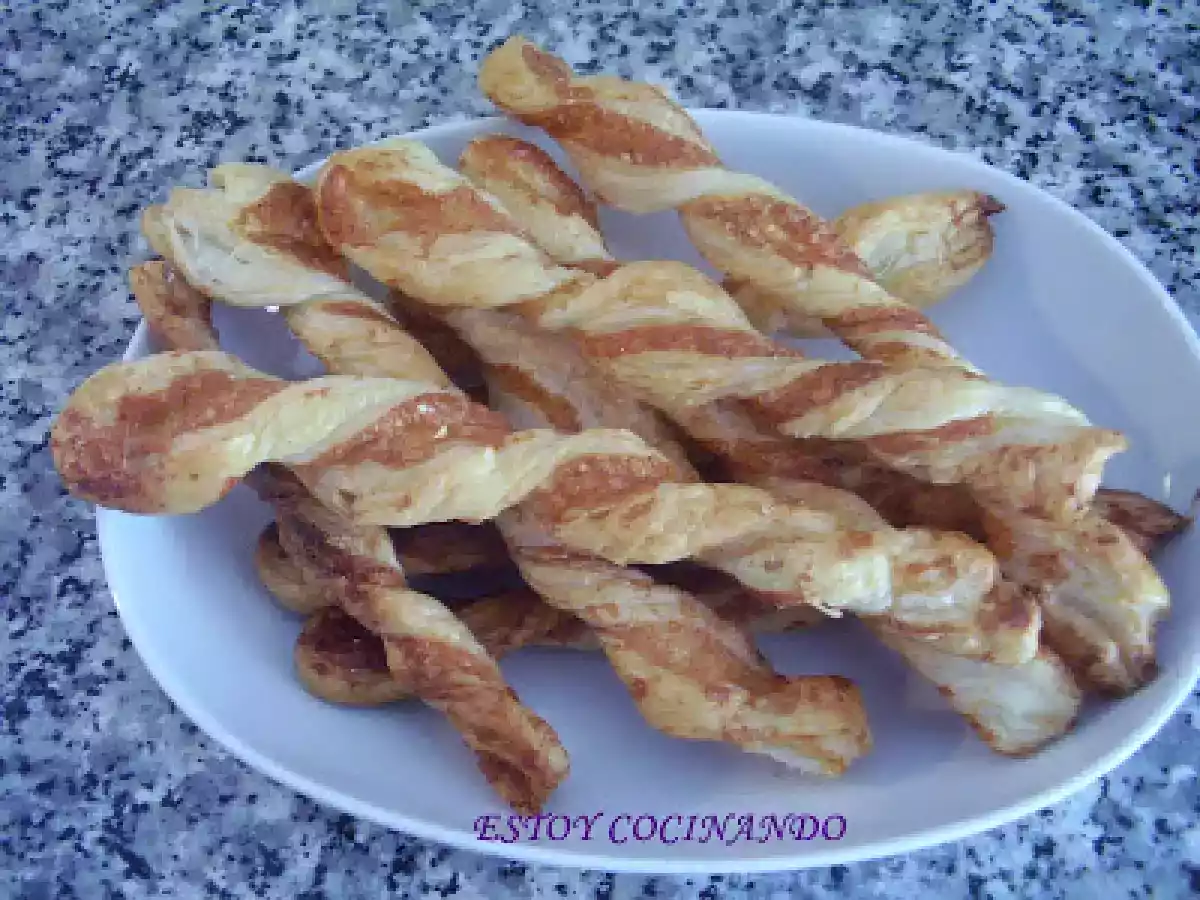 Espirales de queso parmesano - foto 2