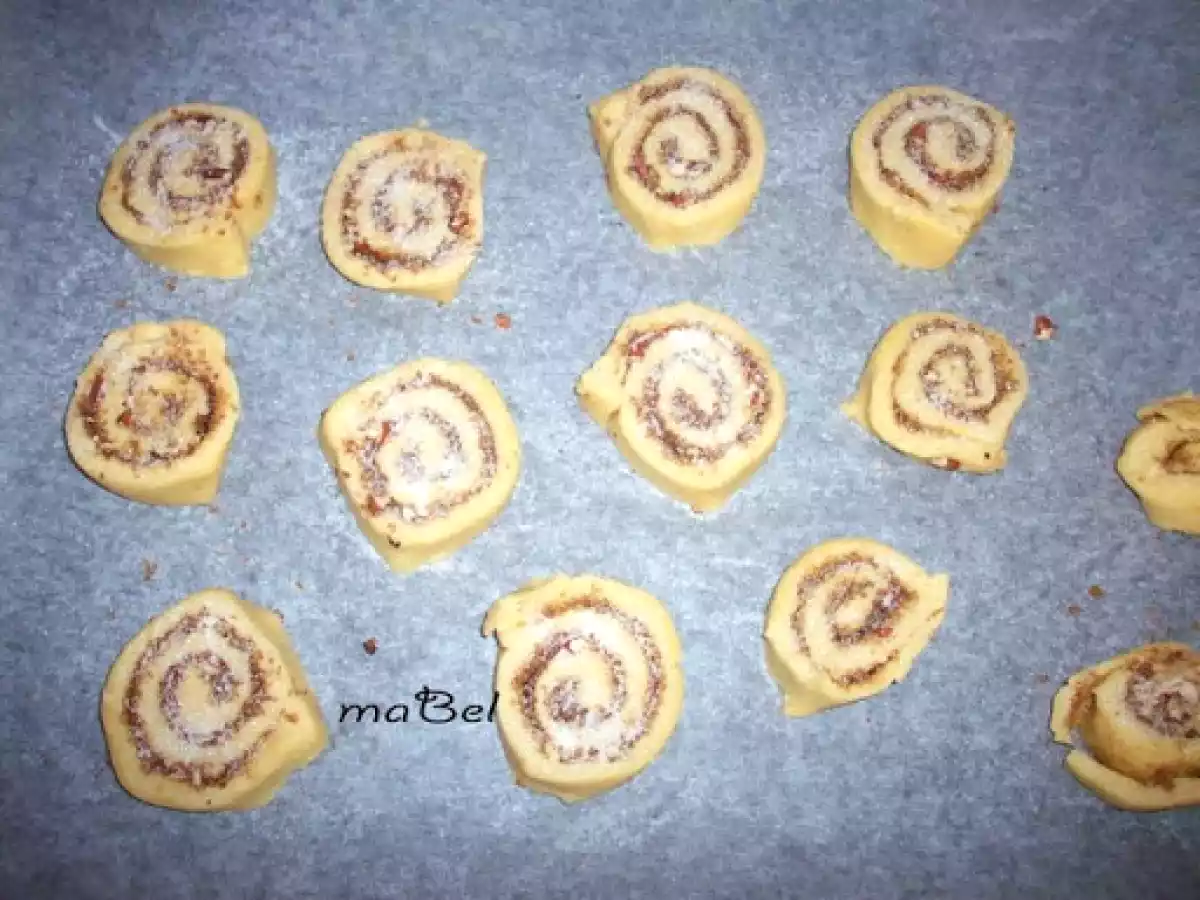 Espirales o rolls de canela y nuez - foto 2