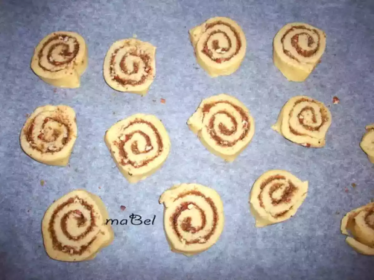 Espirales o rolls de canela y nuez - foto 3