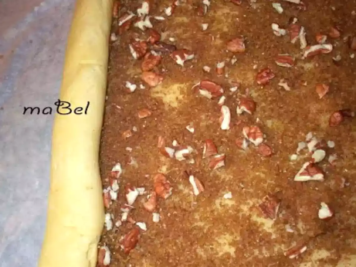 Espirales o rolls de canela y nuez - foto 5