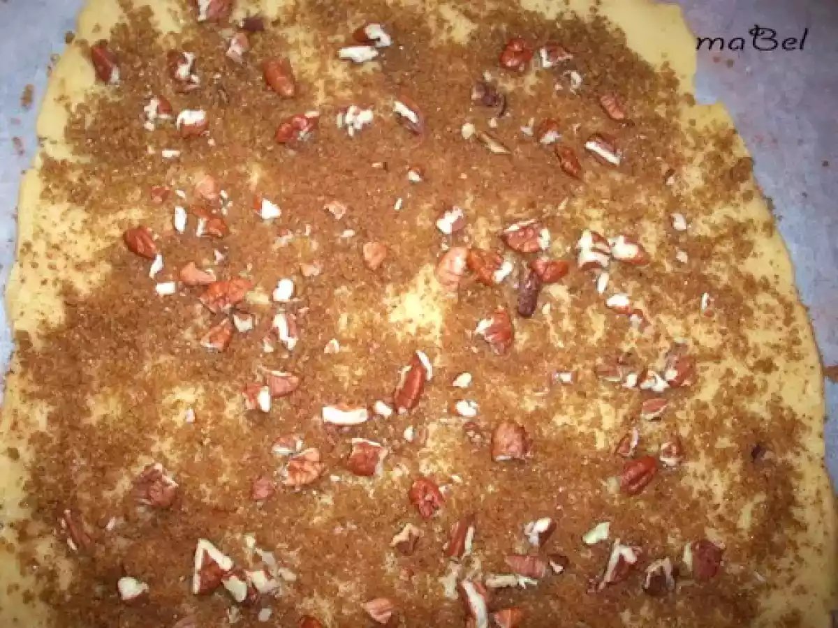 Espirales o rolls de canela y nuez - foto 6