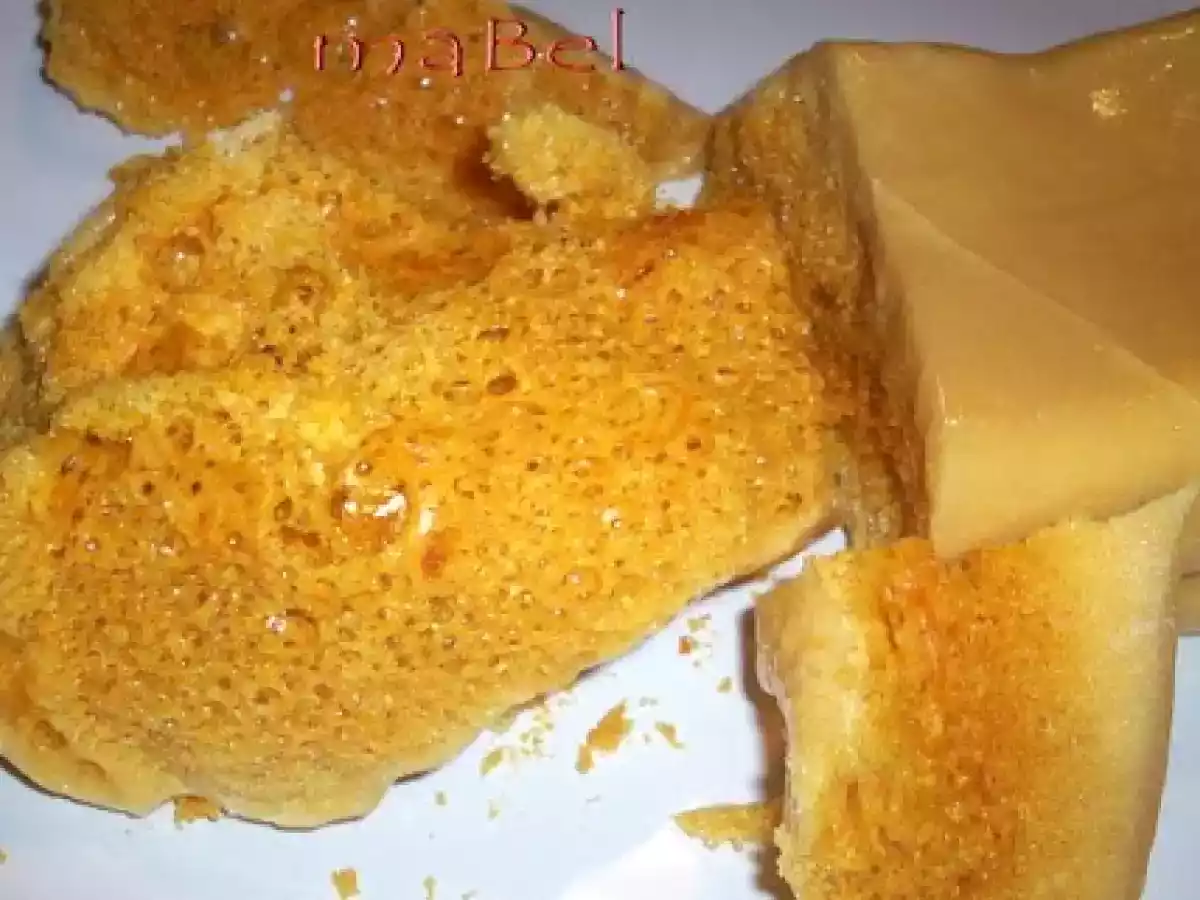 Esponja de caramelo