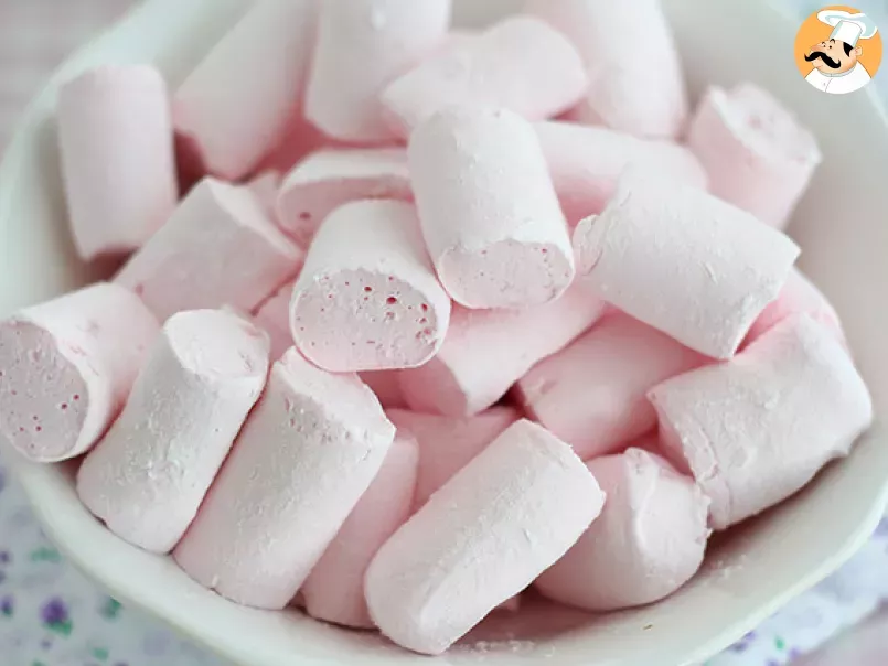 Esponjitas caseras, nubes, marshmallows, foto 1