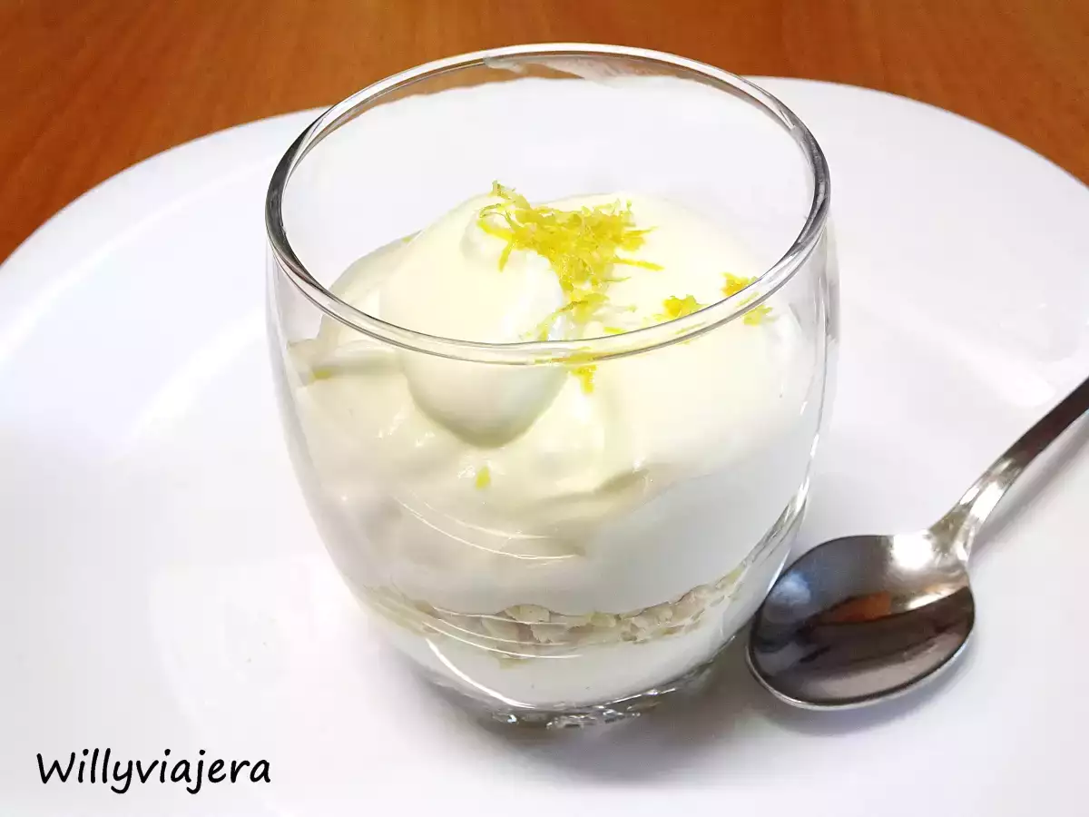 Espuma de limón y galleta - foto 2