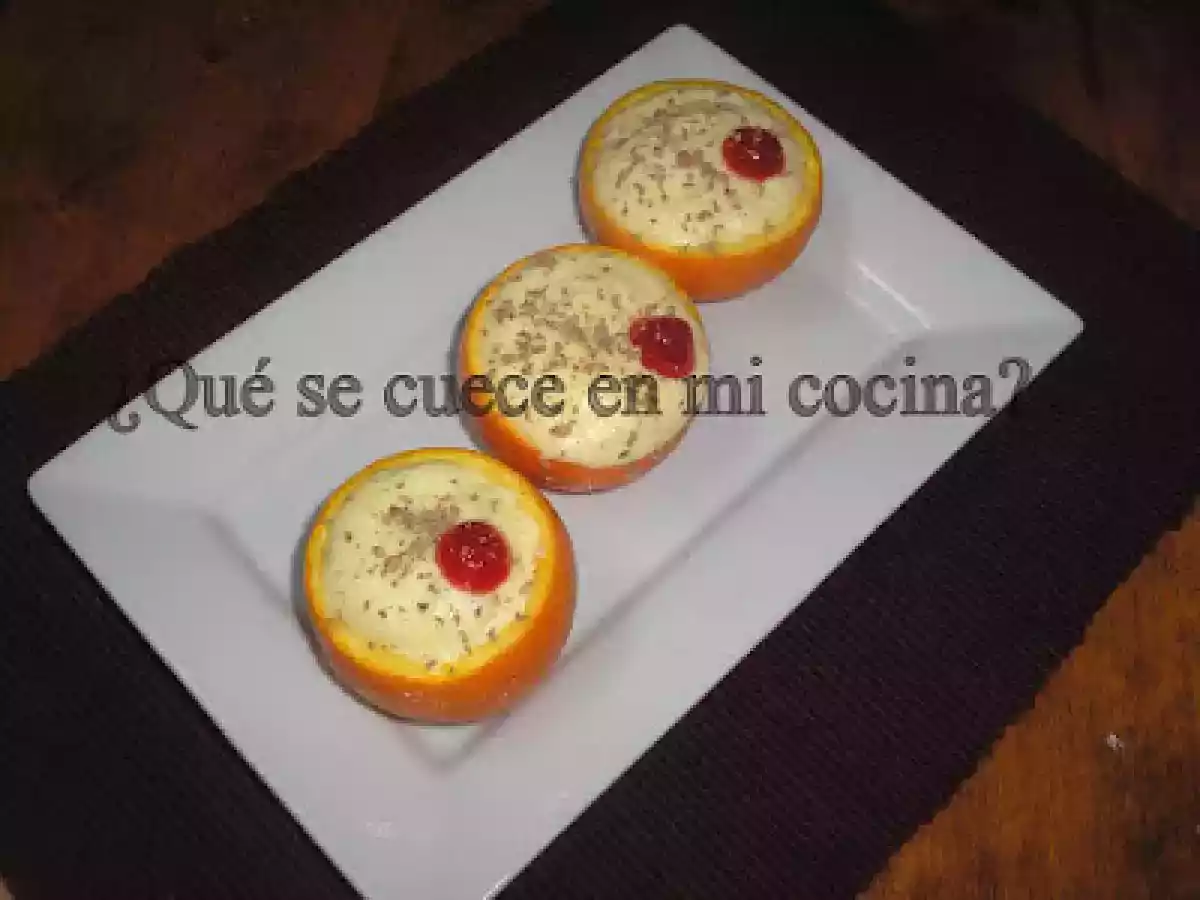 ESPUMA DE NARANJA, versión normal, versión ligera.