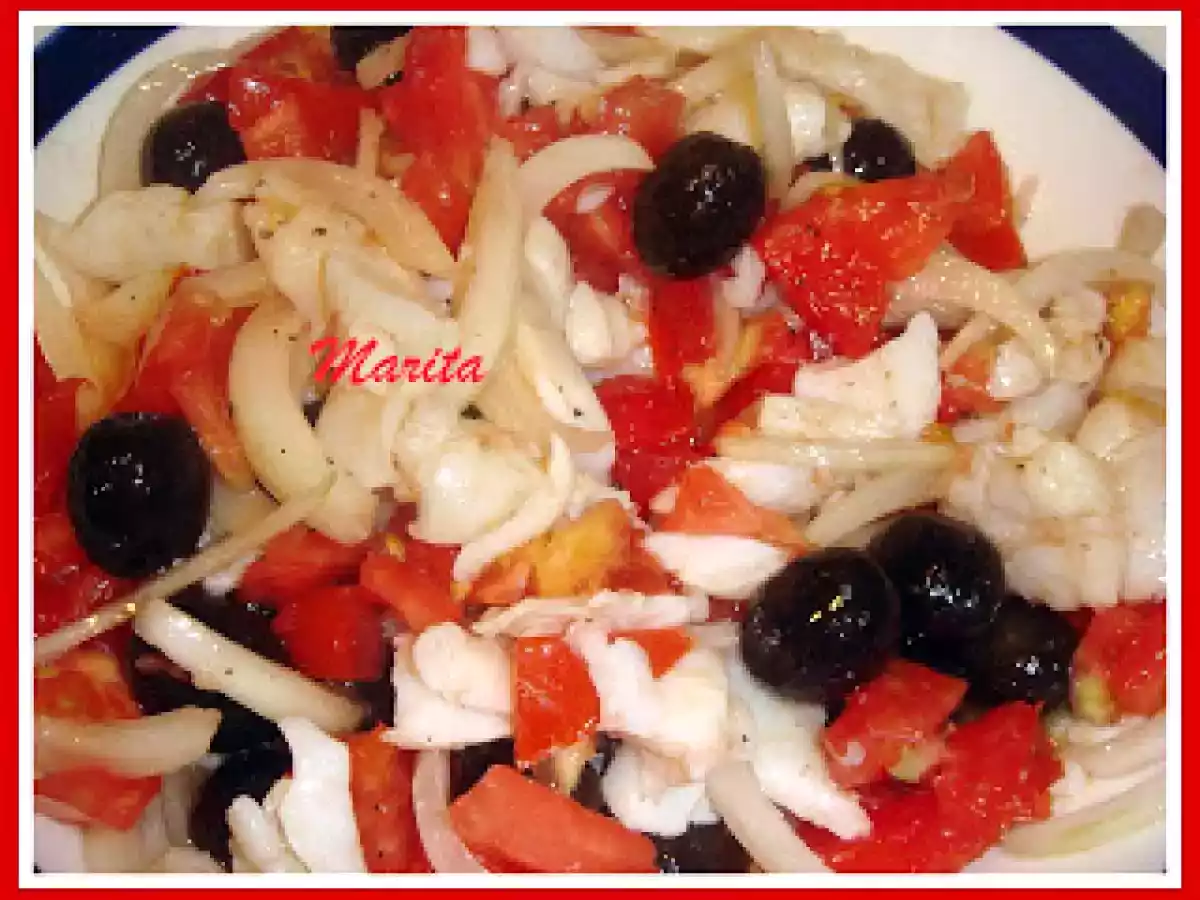 Esqueixada de Bacalao