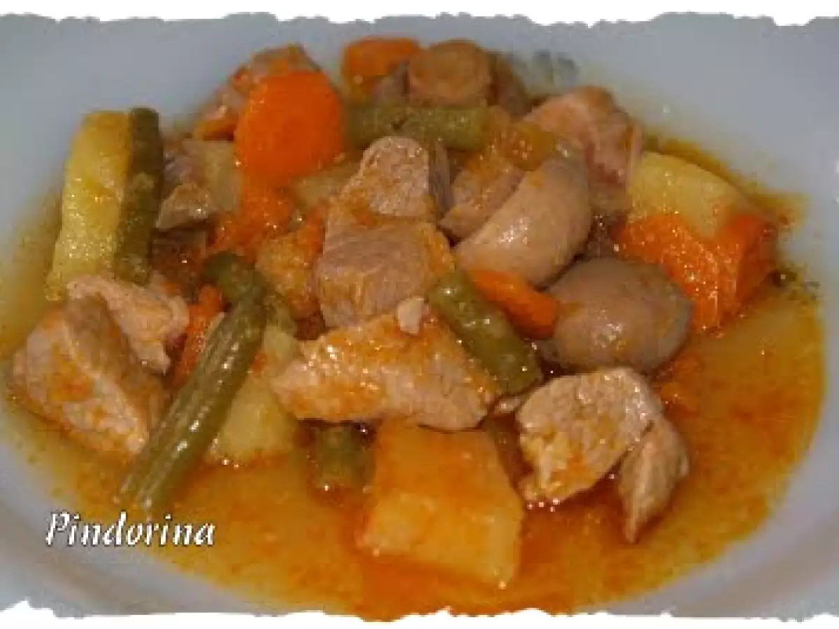 Estofado de carne de cerdo