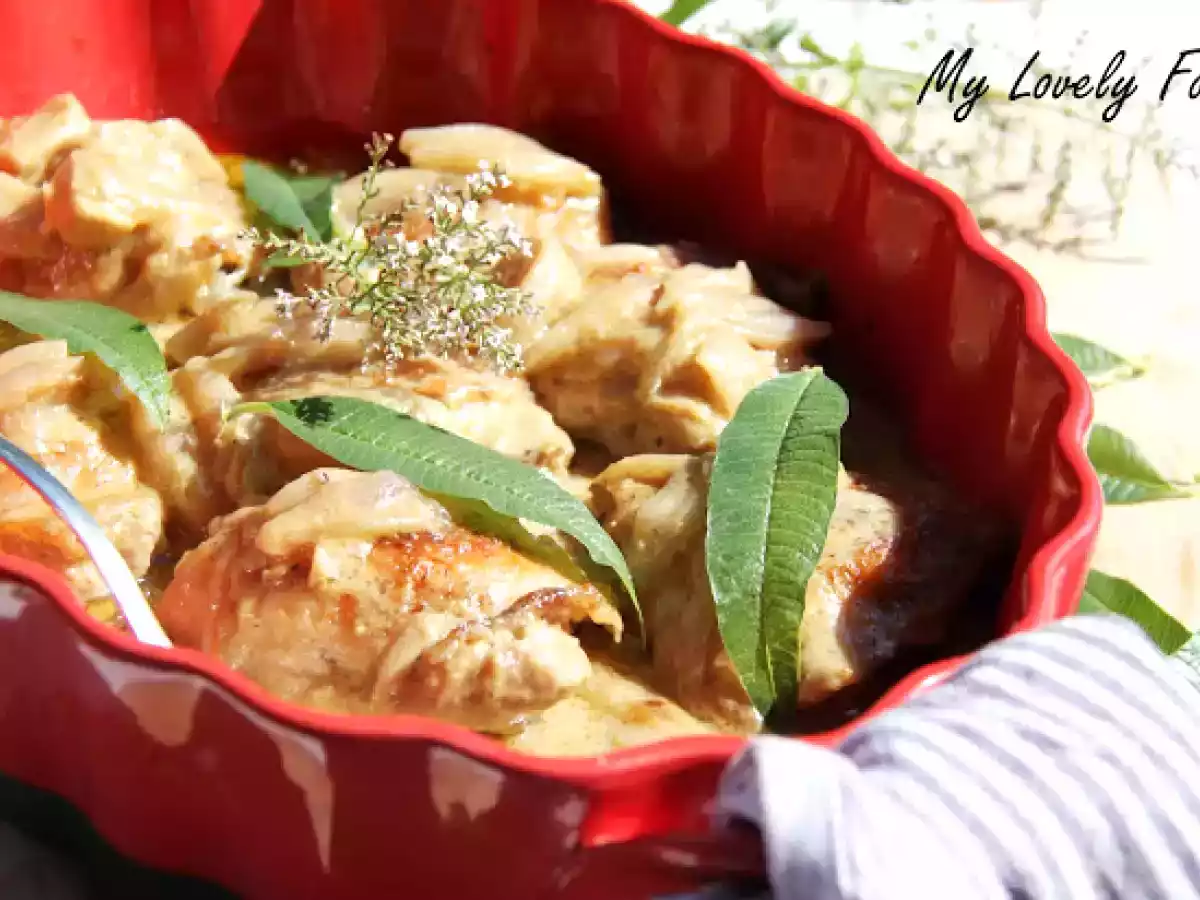 Estofado de pollo con chalotas - foto 3