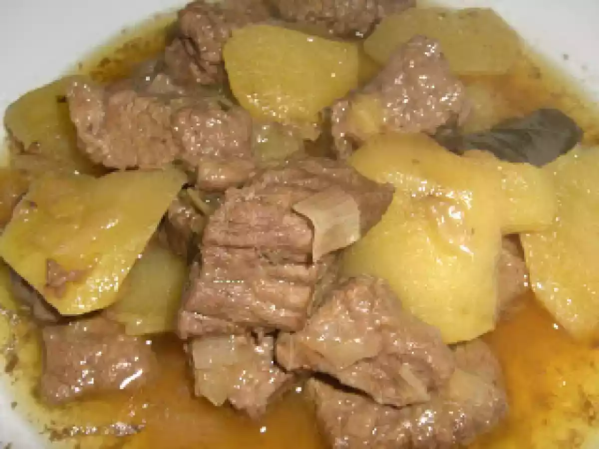 ESTOFADO DE TERNERA CON PATATAS FUSSION COOK