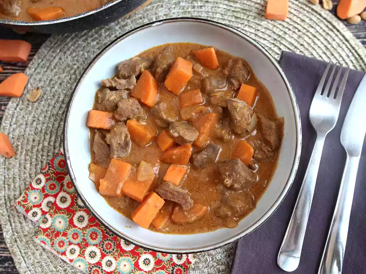 Estofado de ternera senegalés: Mafé - foto 5