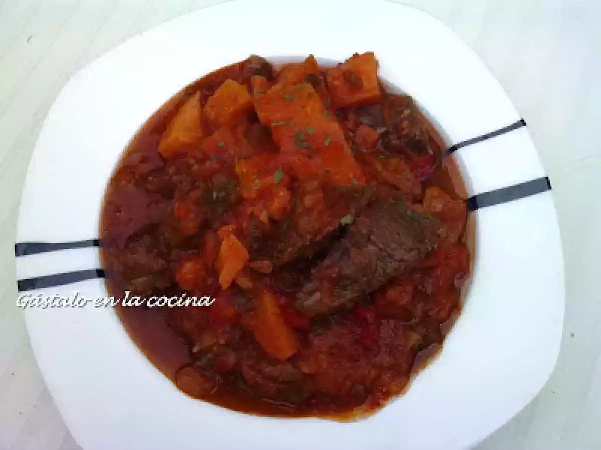 ESTOFADO DE TERNERA Y BATATA - foto 2