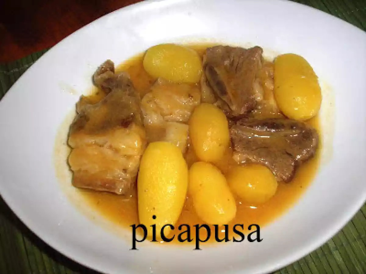 ESTOFADO DE TERNERA Y VERDURAS IRRECONOCIBLES