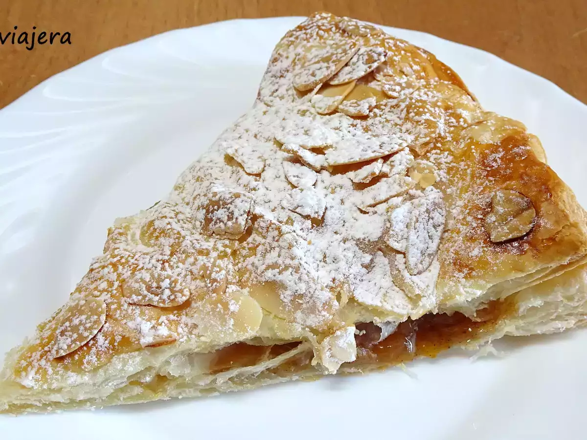 Estrella de hojaldre y manzana - foto 2