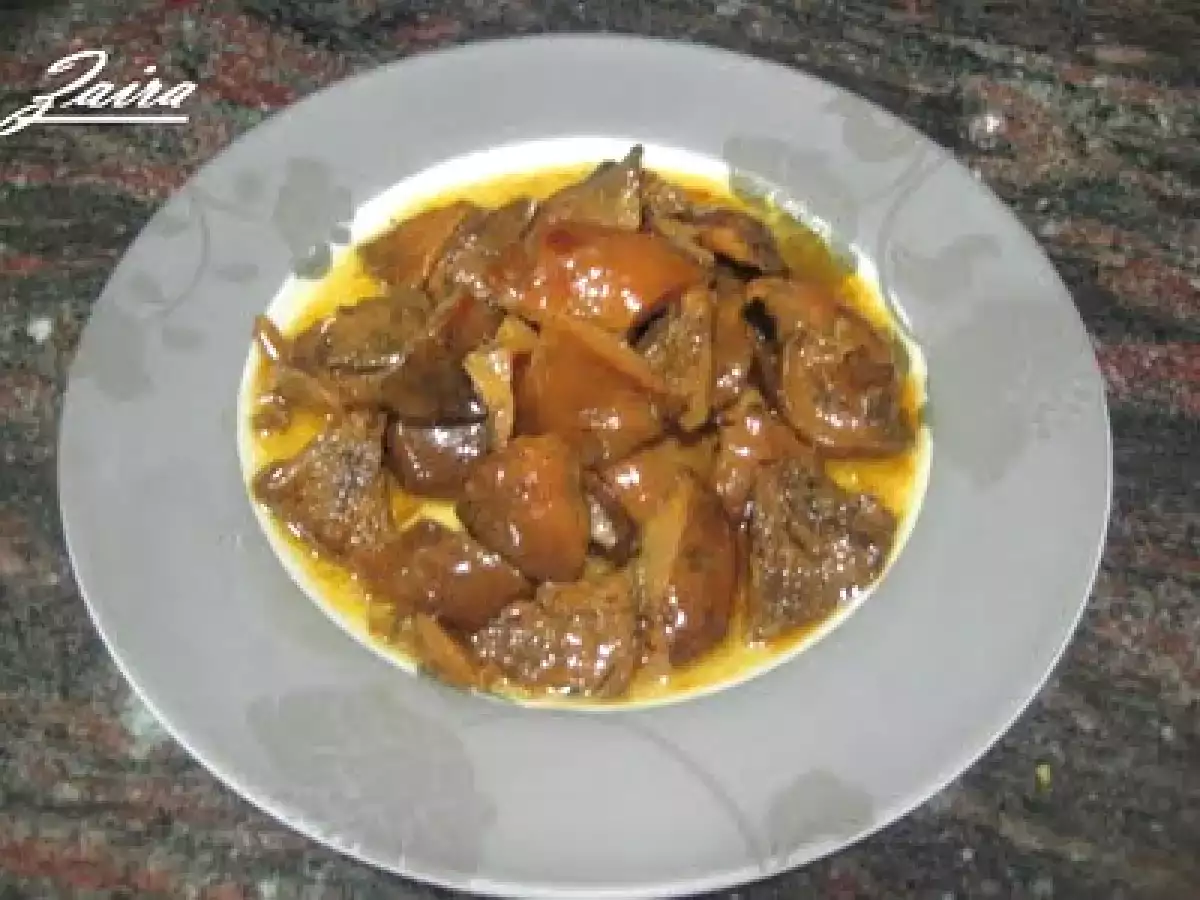 Evento del blog de Zorra. Níscalos con jamón y vino blanco