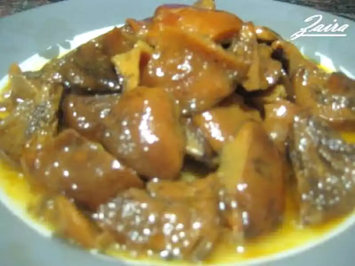 Evento del blog de Zorra. Níscalos con jamón y vino blanco - foto 2