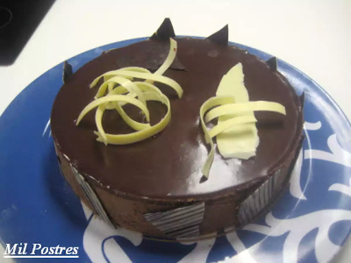 Evento del blog de Zorra: Tarta mousse o semifrío de trufa