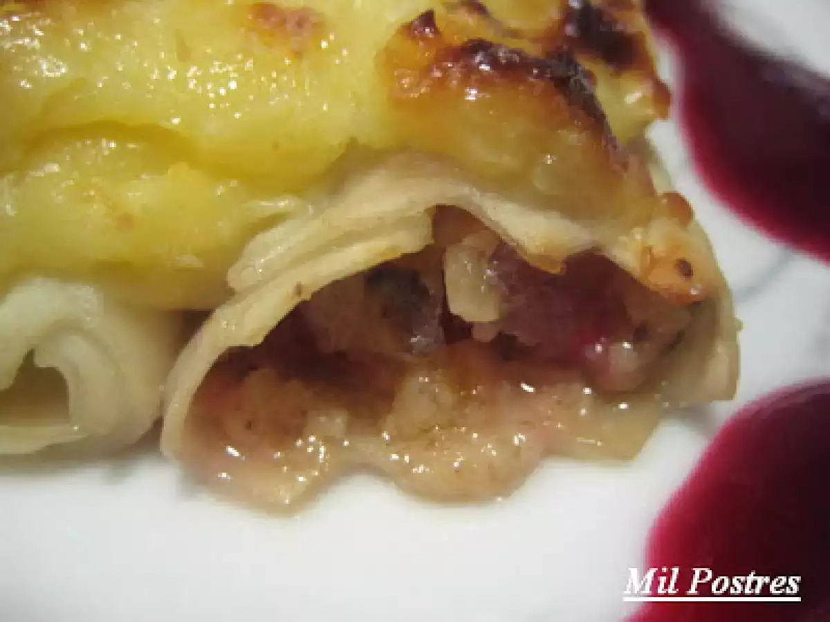 Evento Hemc 27: Canelones de mascarpone con nueces, fruta confitada y salsa de frambuesa - foto 3