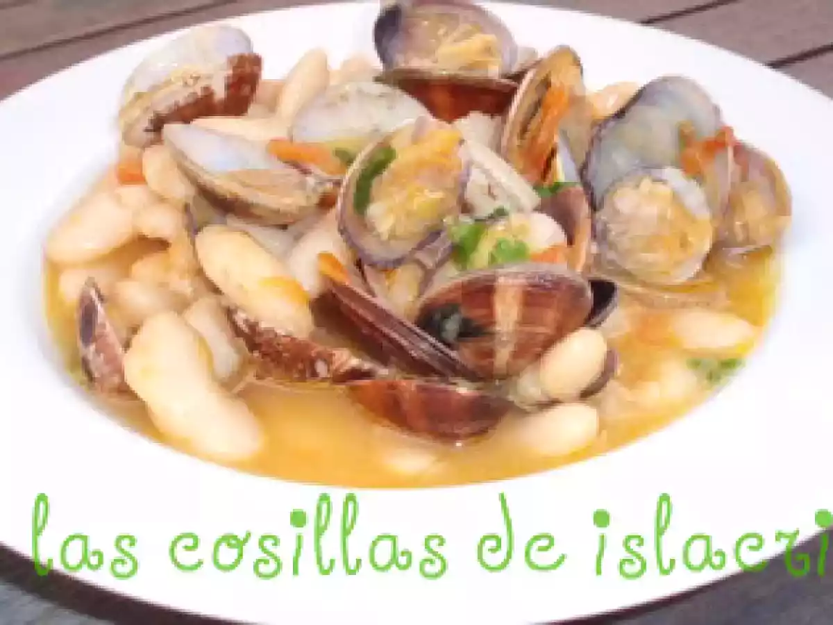 Fabes con almejas en FUSSIONCOOK