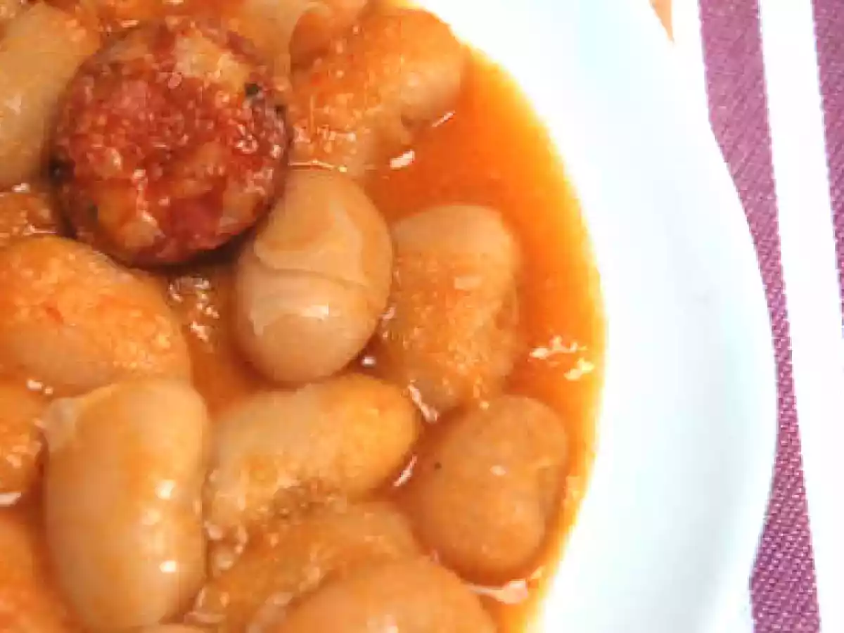 Fabes con chorizo