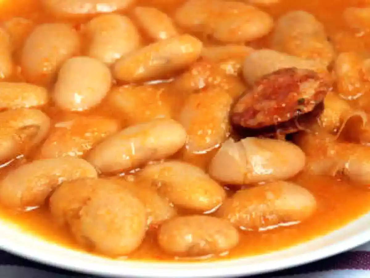 Fabes con chorizo - foto 2