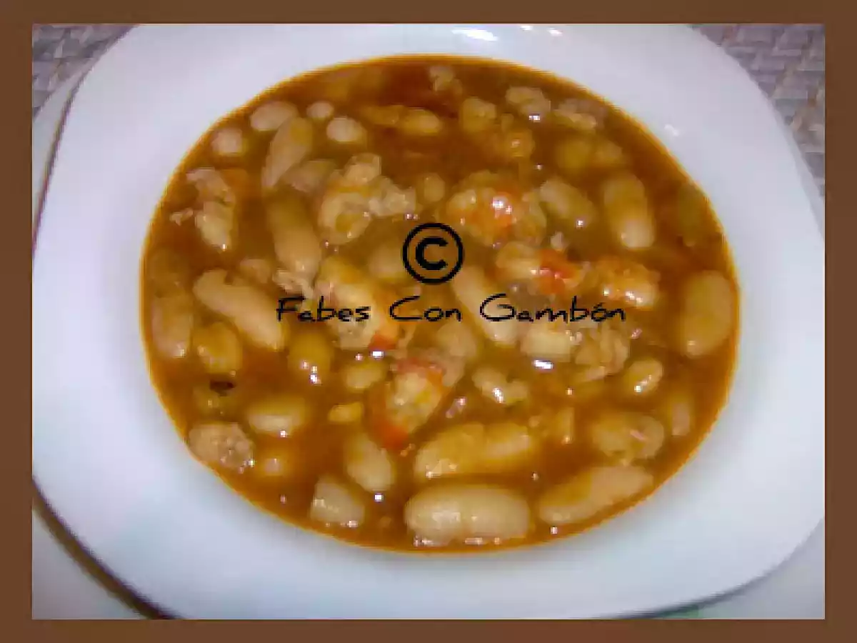 - Fabes Con Gambón -