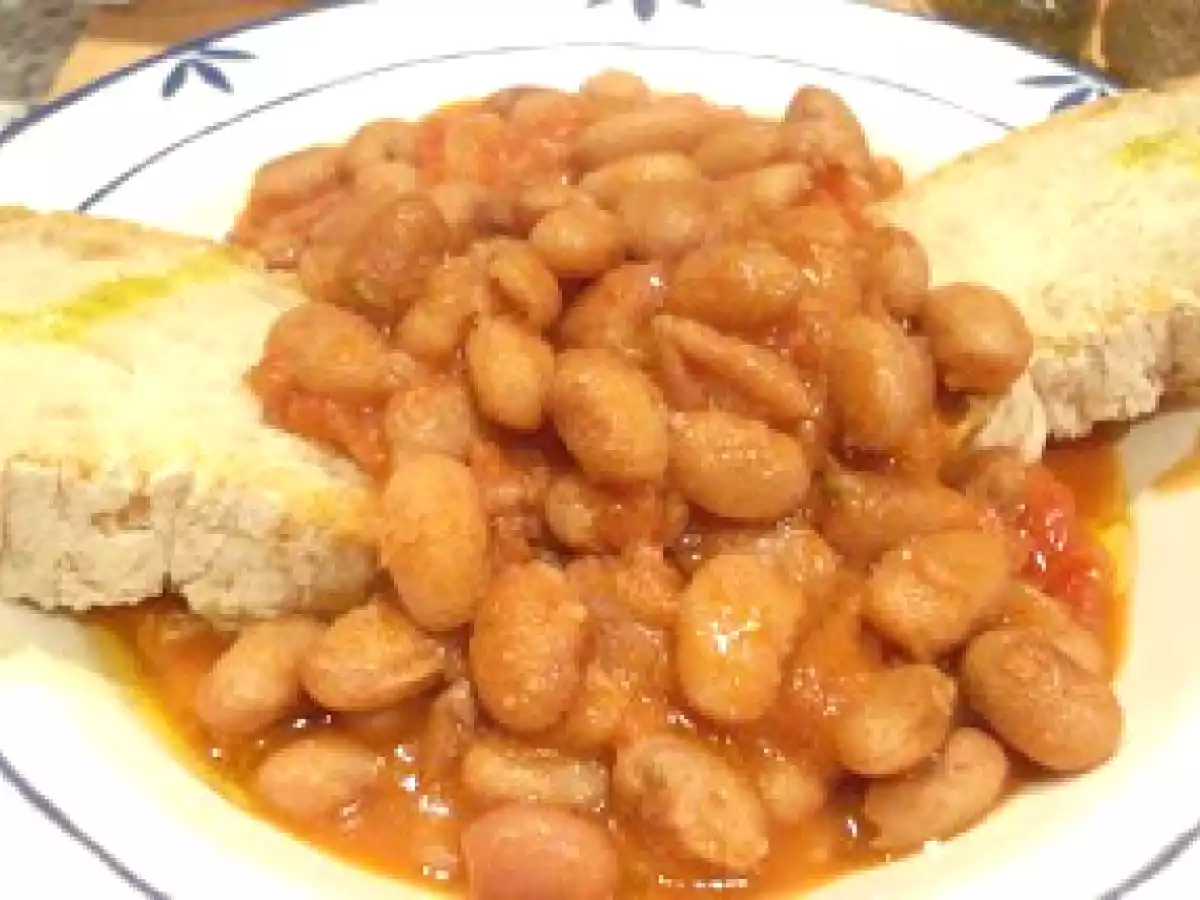 Fagioli borlotti in salsa piccante (Alubias pintas en salsa picante) - foto 2