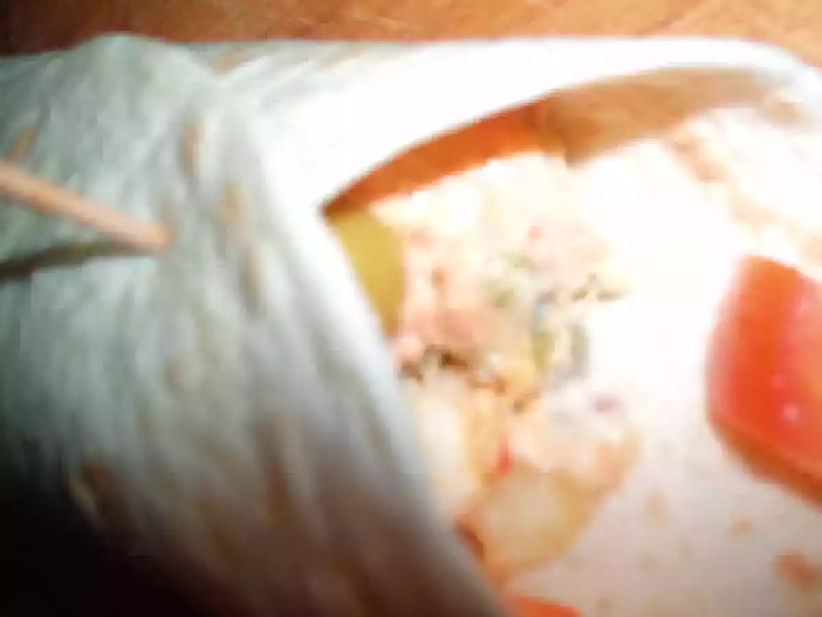 Fajitas de ensaladilla