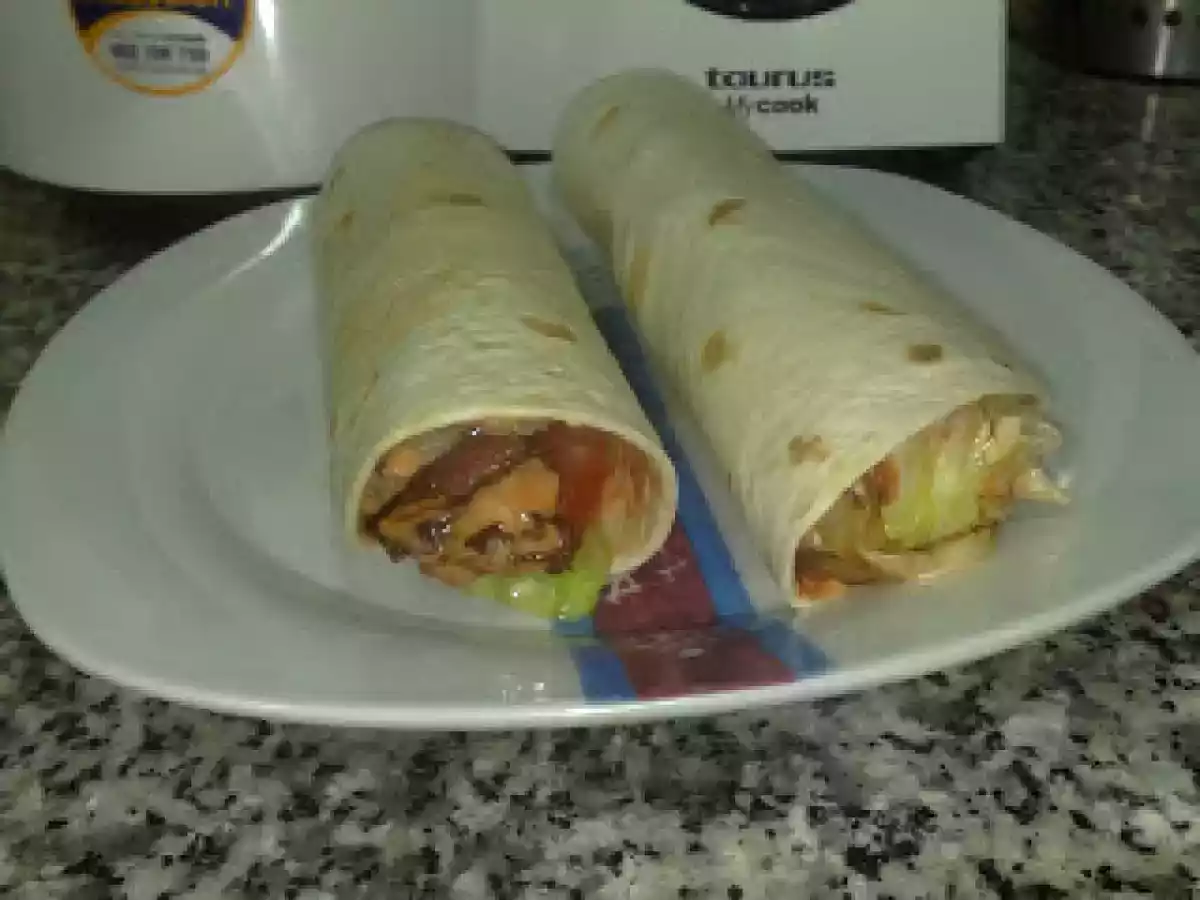 Fajitas de hamburguesas