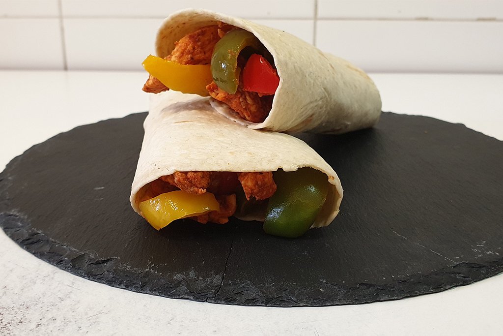 Fajitas de pollo Receta Petitchef