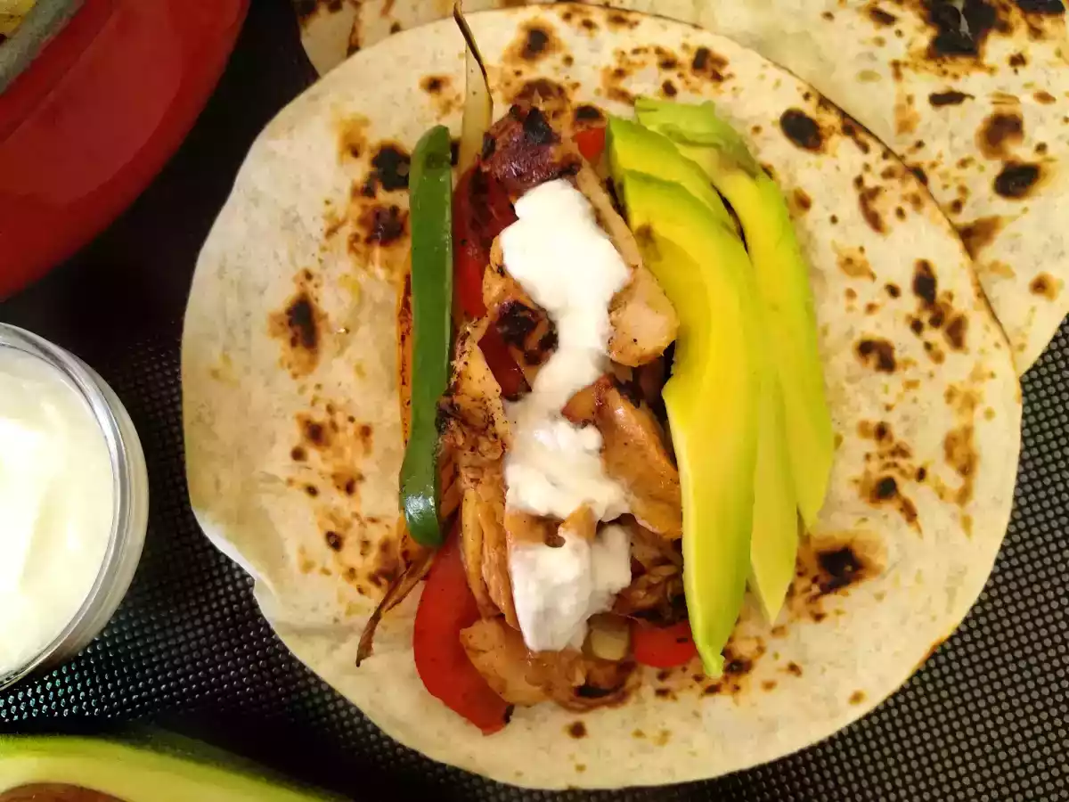 Fajitas de pollo - foto 2